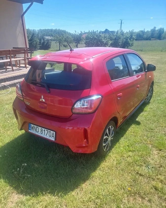 Mitsubishi Space Star cena 44900 przebieg: 18200, rok produkcji 2021 z Krobia małe 16